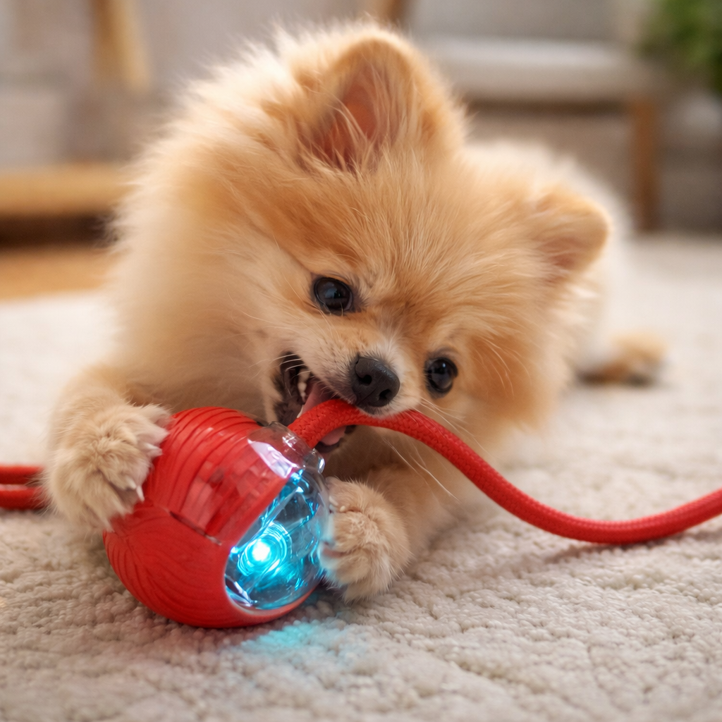 WhiskerRoll™ Silent Interactive Cat Ball