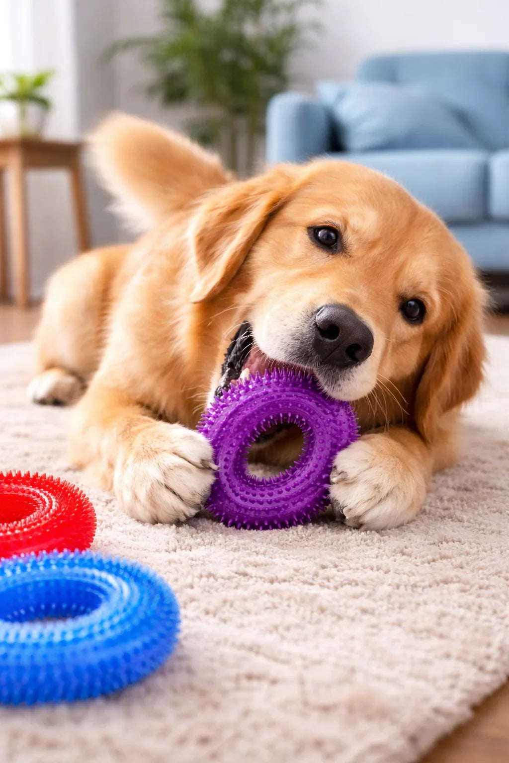 SpikeRing™ Interactive Dental Dog Chew