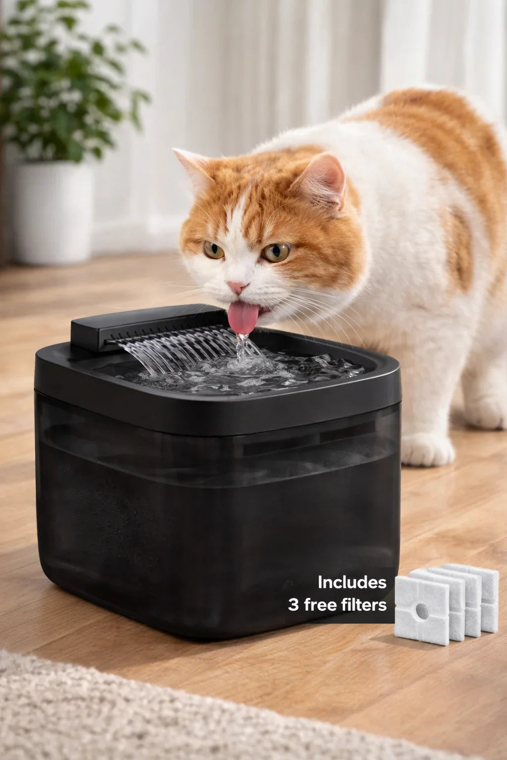 FreshPaw™ Filtered Cat Water Fountain