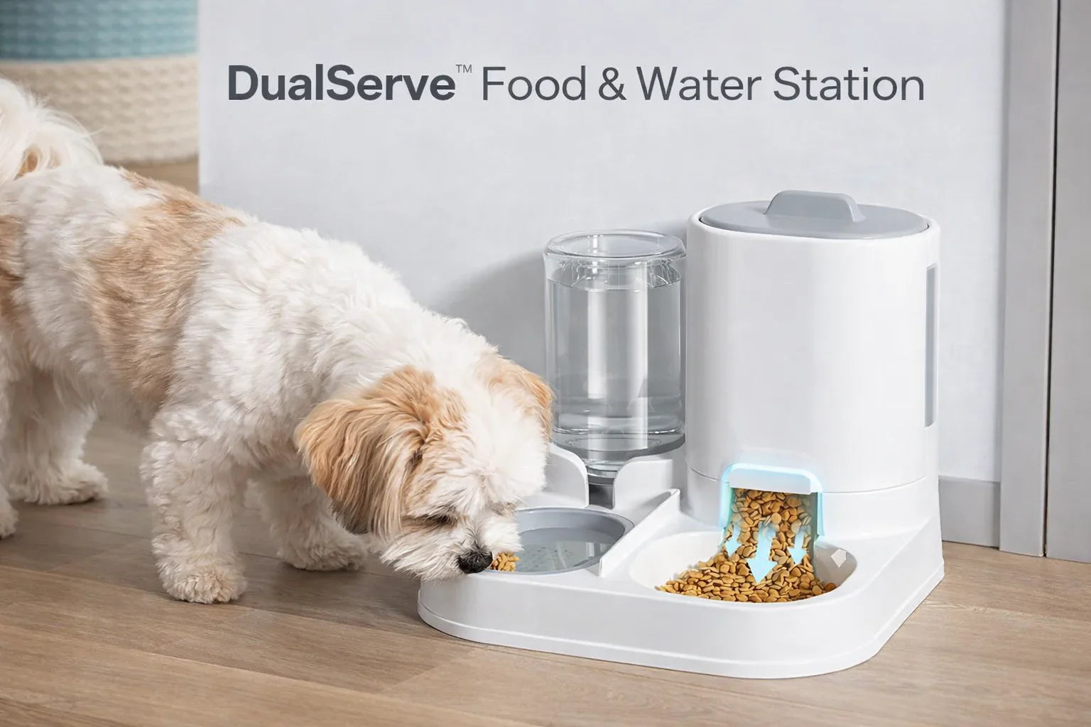 DualServe™ Food & Watter Water Station