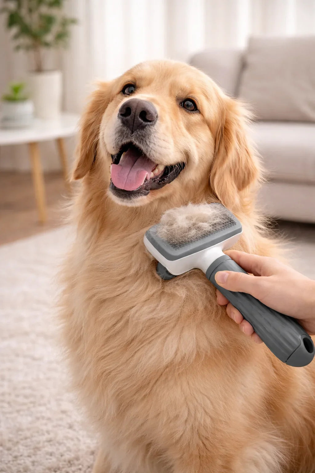 CleanRelease™ Self-Cleaning Grooming Brush