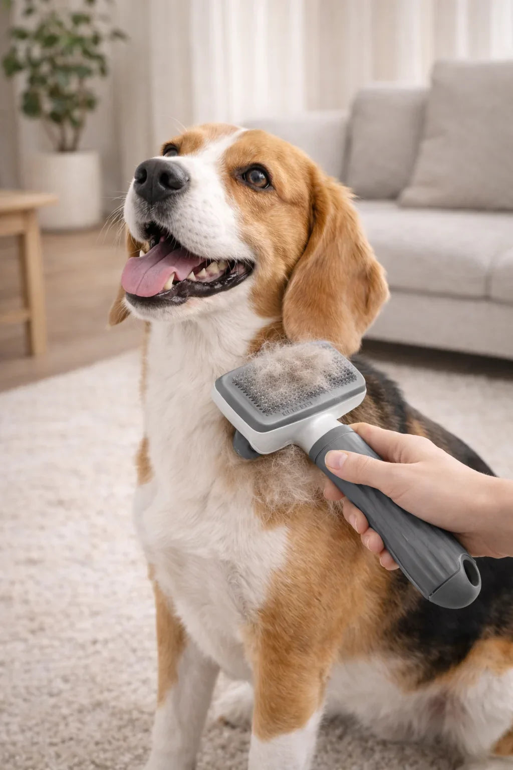 CleanRelease™ Self-Cleaning Grooming Brush