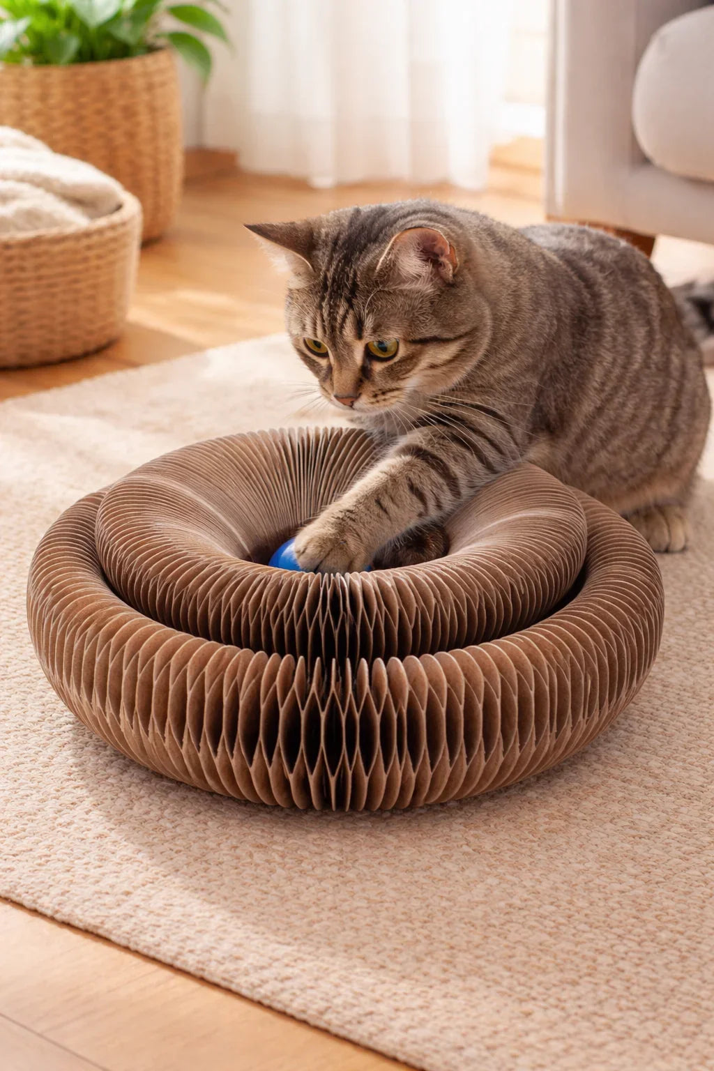 RippleNest™ Interactive Cat Scratcher