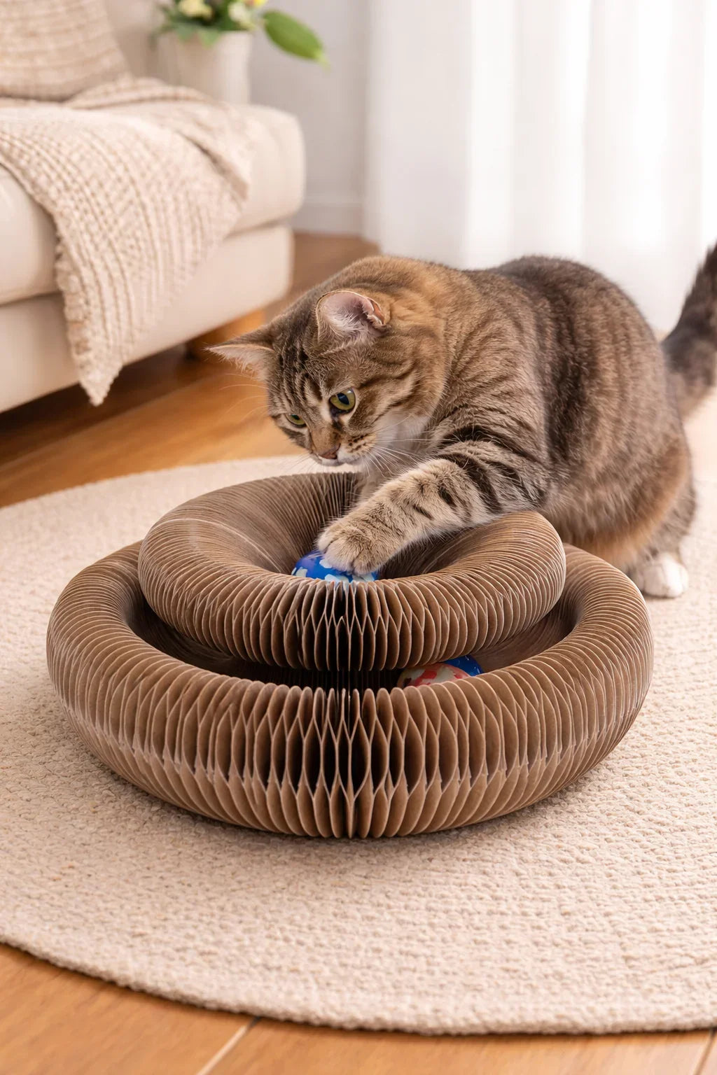 RippleNest™ Interactive Cat Scratcher