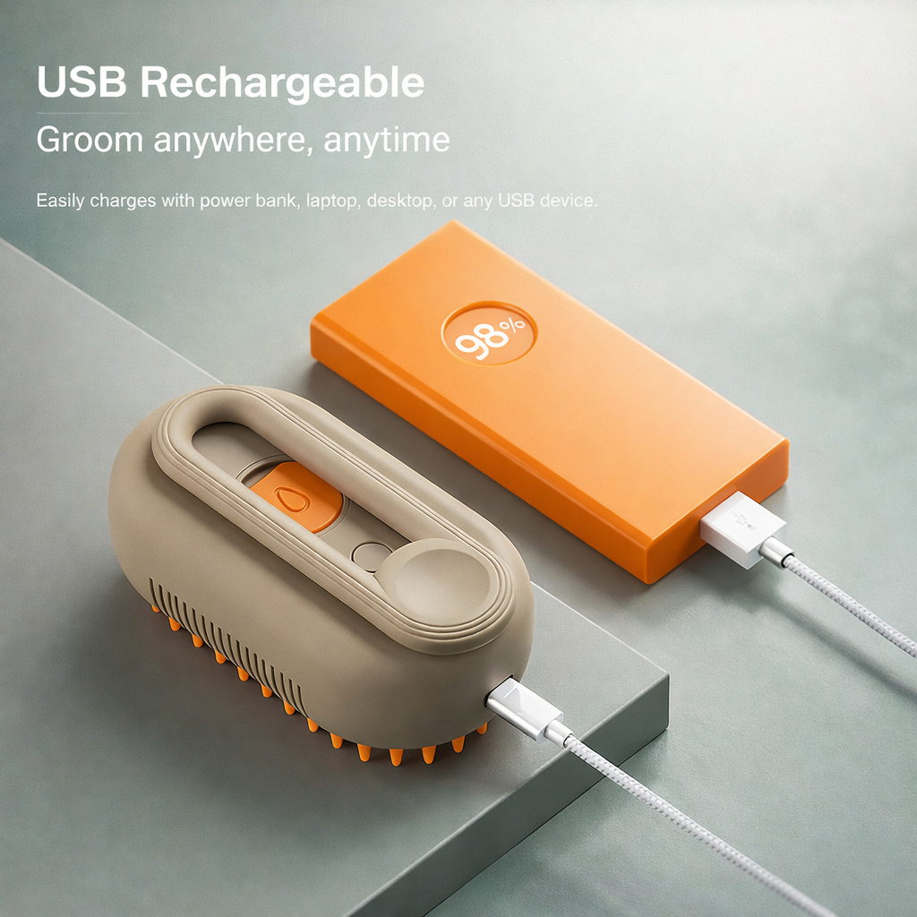 MistEase™ Grooming Brush