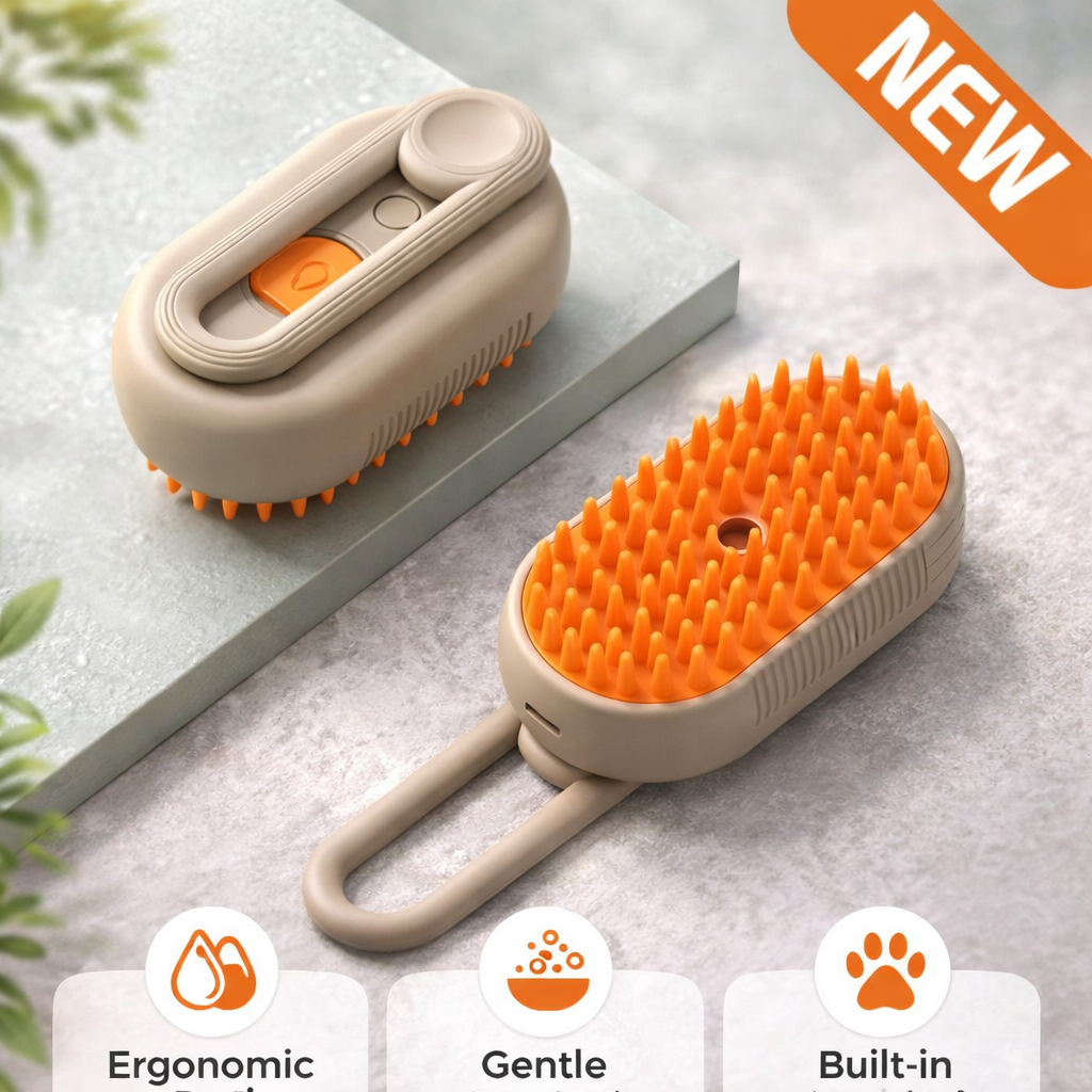 MistEase™ Grooming Brush