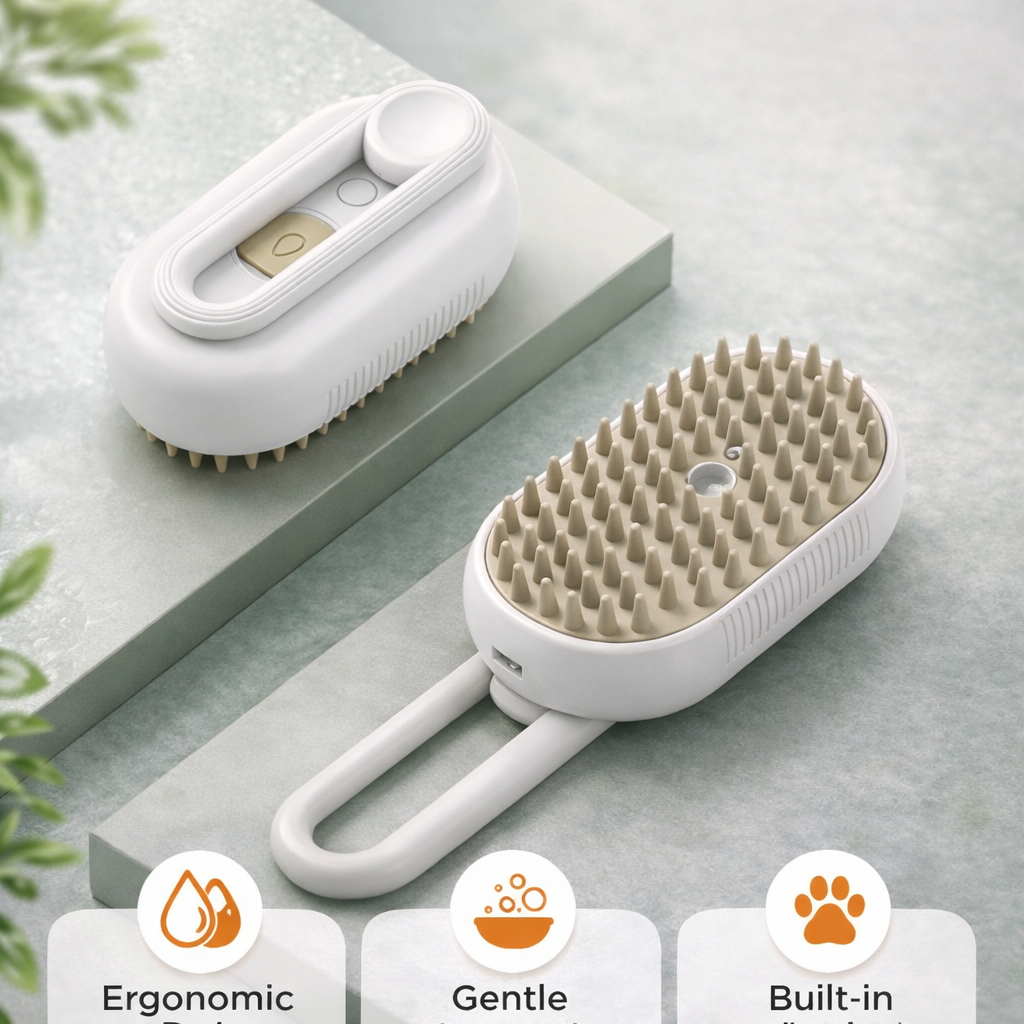 MistEase™ Grooming Brush