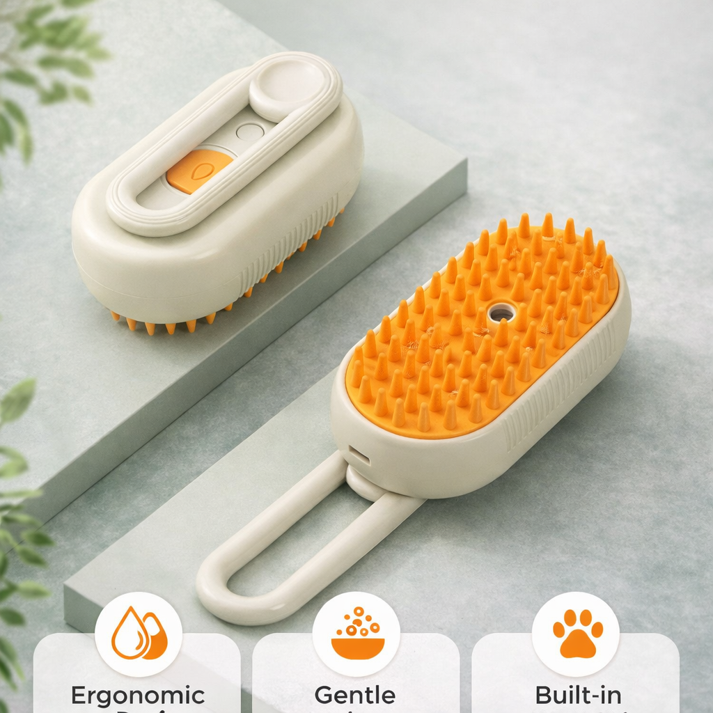 MistEase™ Grooming Brush
