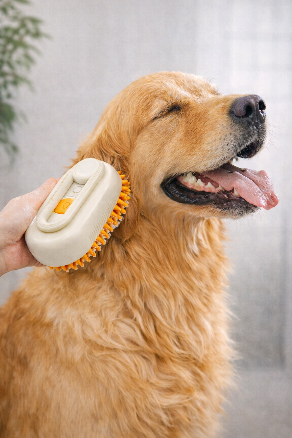 MistEase™ Grooming Brush