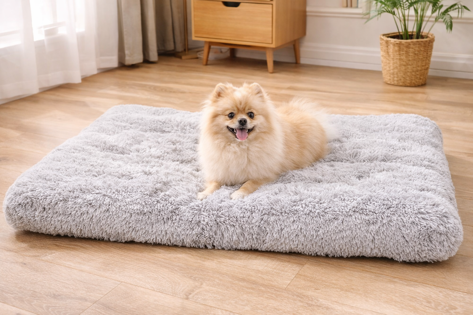 SoftCloud™ Plush Comfort Dog Mat