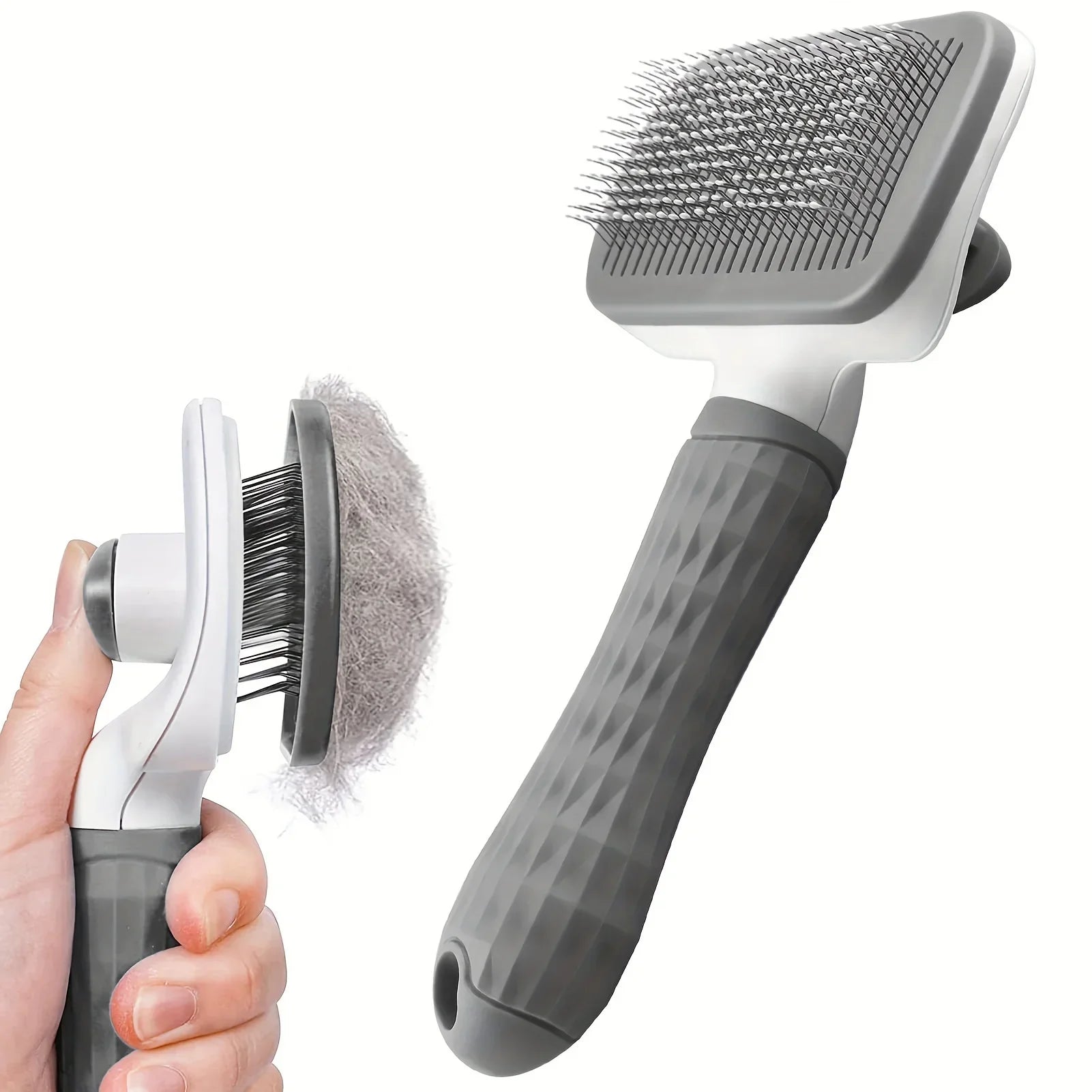 CleanRelease™ Self-Cleaning Grooming Brush