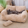 SnuggleSofa™ Plush Pet Sofa Bed