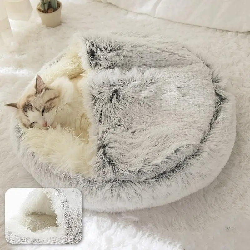 SnugHaven™ Calming Cave Bed