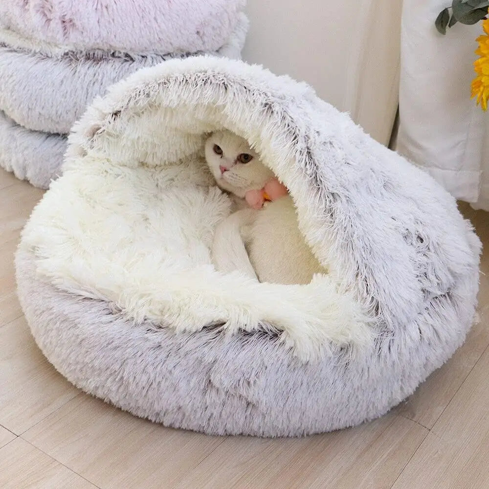 SnugHaven™ Calming Cave Bed